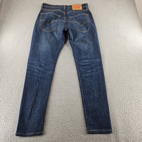 Levis 512 Jeans Mens 30x30 Blue Slim Taper Stretch Flex Denim Medium Wash Pants - Picture 12 of 16